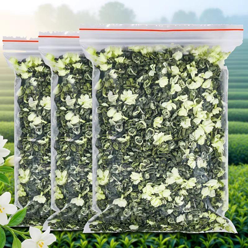 买送新茶茶叶茉莉花茶浓香型茉莉广西横县绿茶礼盒装袋装试喝装
