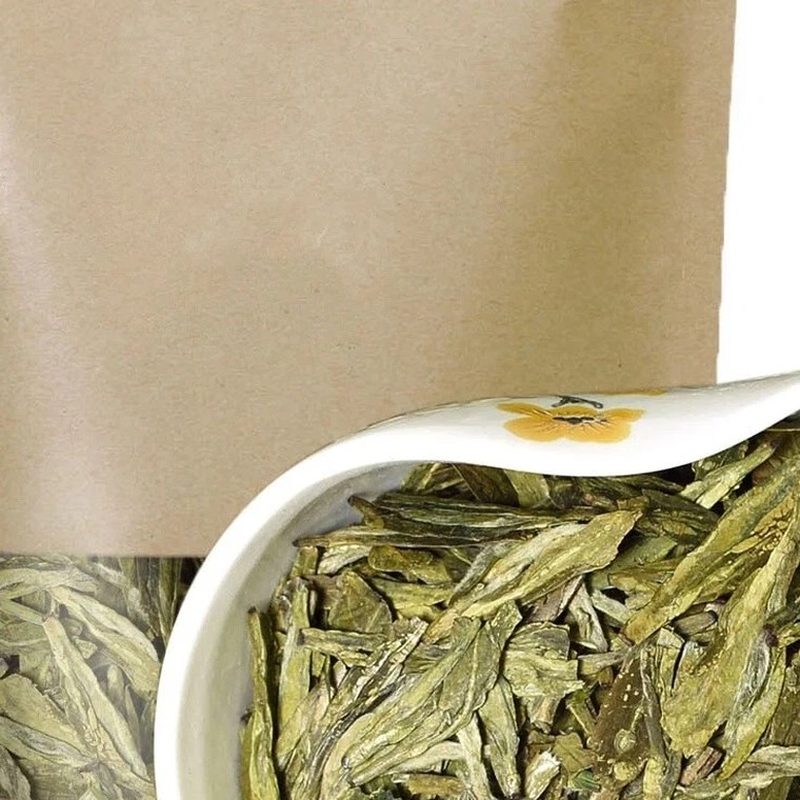 明前龙井绿茶 扁平嫩芽 袋装 100g 细节图2